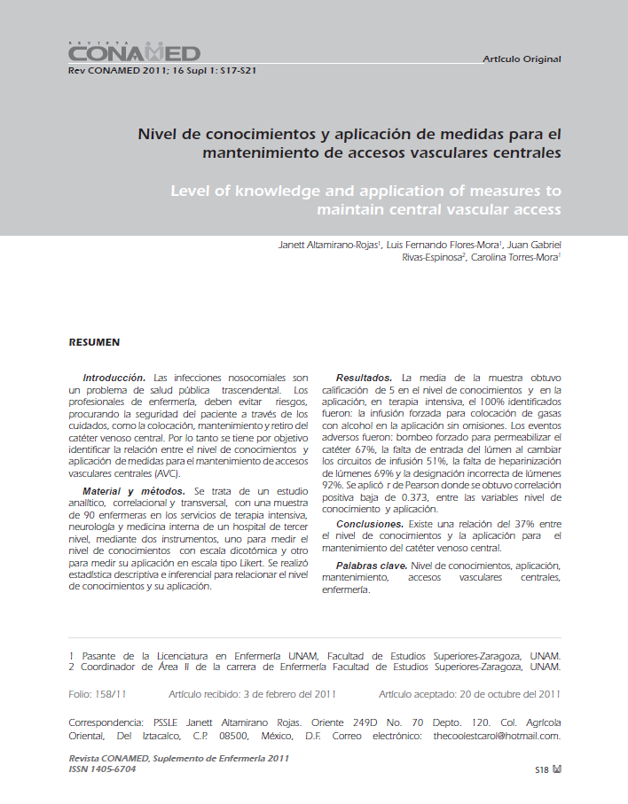 Nivel-de-conocimientos-y-aplicacion-de-medidas-para-el-mantenimiento-de-accesos-vasculares-centrales