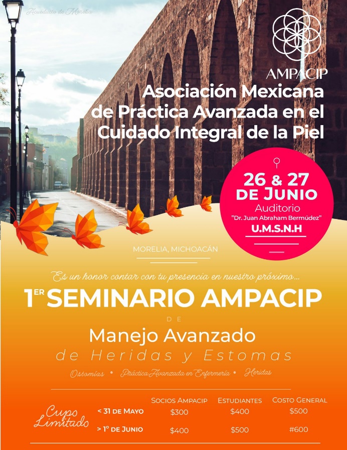 1er Seminario AMPACIP Manejo Avanzado de Heridas y Estomas