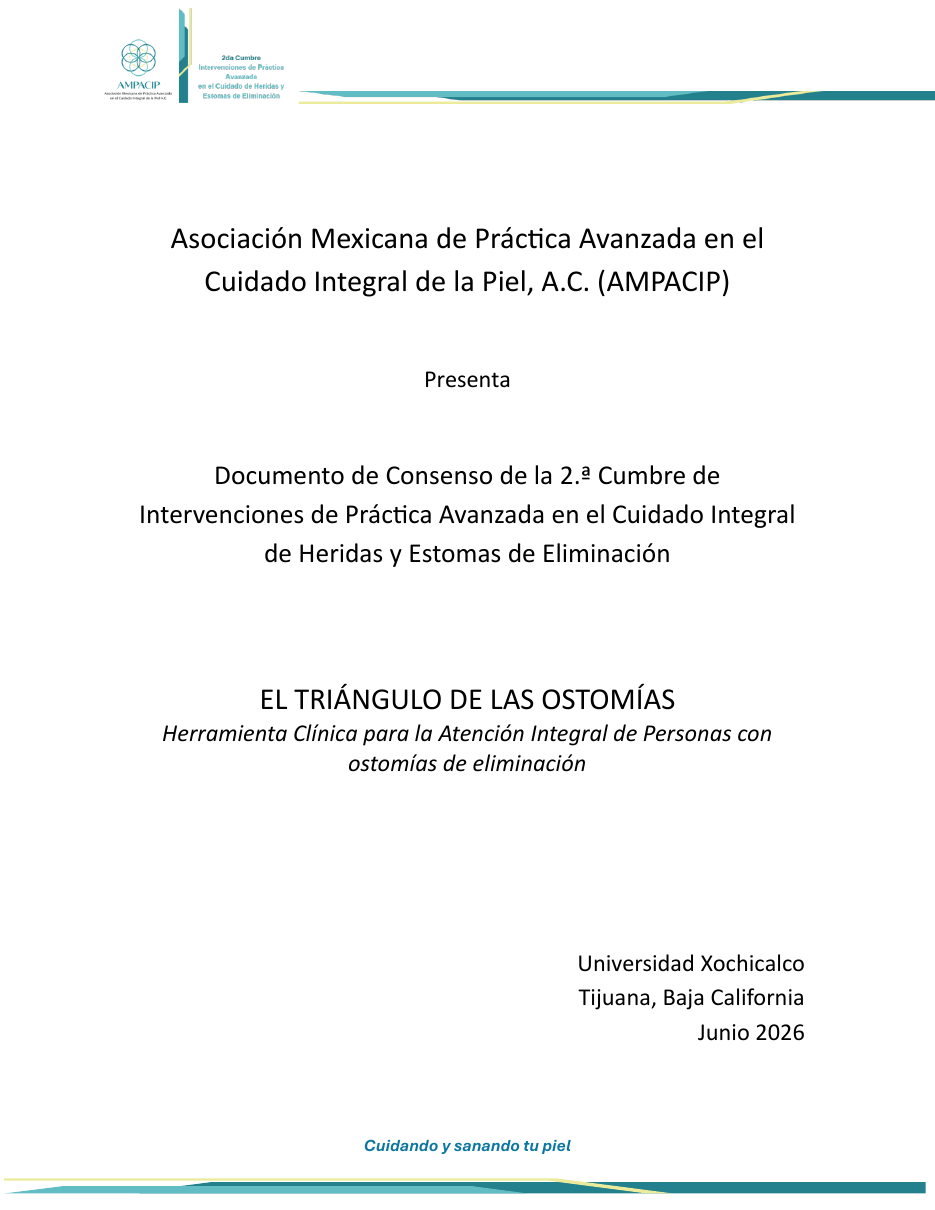 El Triángulo de las Ostomías — Documento de Consenso de la 2.ª Cumbre